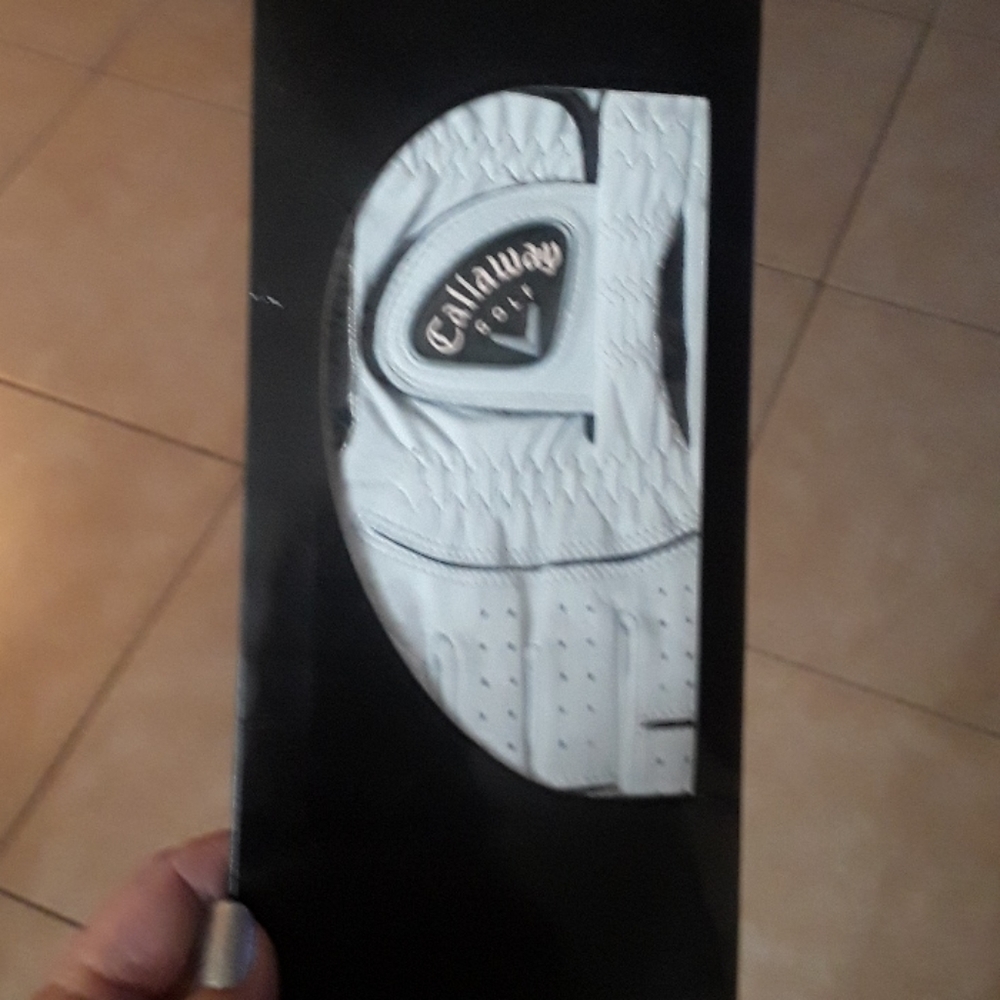 Callaway golf leather glove